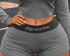 Shorts Athletic Gray