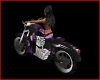 purple hardly ride poses
