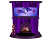 purple pasion fireplace
