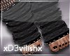 ✘Helzy Black~Socks!
