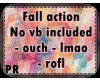 Funny Fall Dead Action