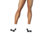 white roller skates lady