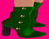 Green Jingle Bell Boots