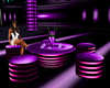 DJS purple table w/poses