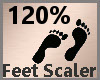 Feet Scaler 120% F