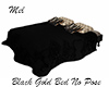 Black Gold Bed No Pose