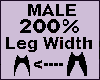 Leg Thigh Scaler 200%