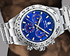 APE Silver & Blue Watch
