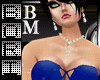 XMAS DRESS~BM~DARK BLUE
