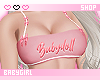 ♡ Pink Babydoll Top