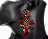 Earring Hecate Red