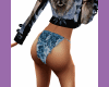 Monokini Lace Blue Angie