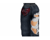 Heart Pocket Baggy Pants