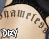 Shameless Belly Tattoo