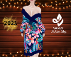 V|Floral Dress