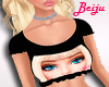 Cropped Barbie Black