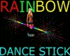 Rainbow Rave Dance Stick