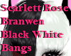 Scarlett BlackWhite Bang