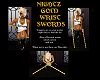 NIGHTZ GOLD WRIST SWORDS