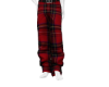 Red Plaid Pant