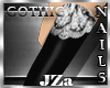 !JZa Gothic Art 01 Black