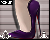 ⚓ | Grape Pinup Heels