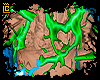energy aura green