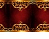 ~B~ Elegant Red/Gold Rug