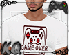 Red Game Over Shirt