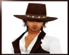 ~T~ Brown Cowboy Hat