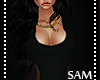 SAM|Rep dress black