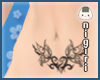 -O- Butterfly belly tat
