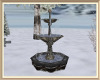 Winter Frozen Fountain