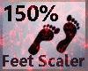 Feet Scaler 150%