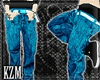 .:KZM:.Soft Blue Pants