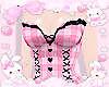 kawaii goth corset!♡