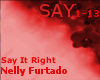 [R]Say it Right-Nally