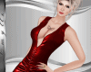 Synthetic Red Dress