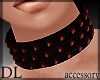 DL - Blood Stud Collar