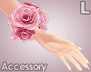 :P Rose Bracelet PINK L