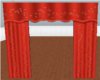 red theater curtians