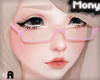 x Pink Nerd Glasses ²