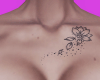 e, chest tattoo