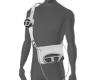 Grey/White Crossbody
