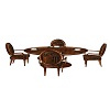 BROWN COFFEE CHAT TABLE