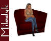 MLK Velvet Chair