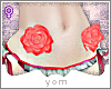 Y{ hip roses ~ red }