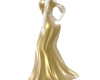 Golden Shimmer Gown