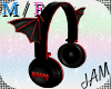 Vampire Style Headphones
