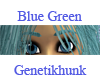 Blue Green Female